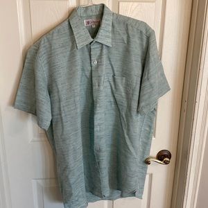 Turquoise shirt! L